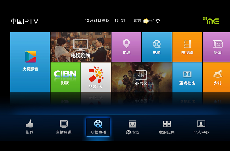 中国IPTV（悦me）